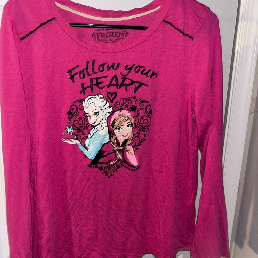 Long sleeve frozen t shirt bundle (3)